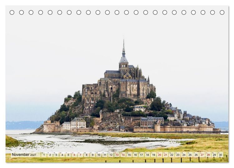 Produktbild: Lieblingsland Frankreich (Tischkalender 2027 DIN A5 quer), CALVENDO Monatskalender