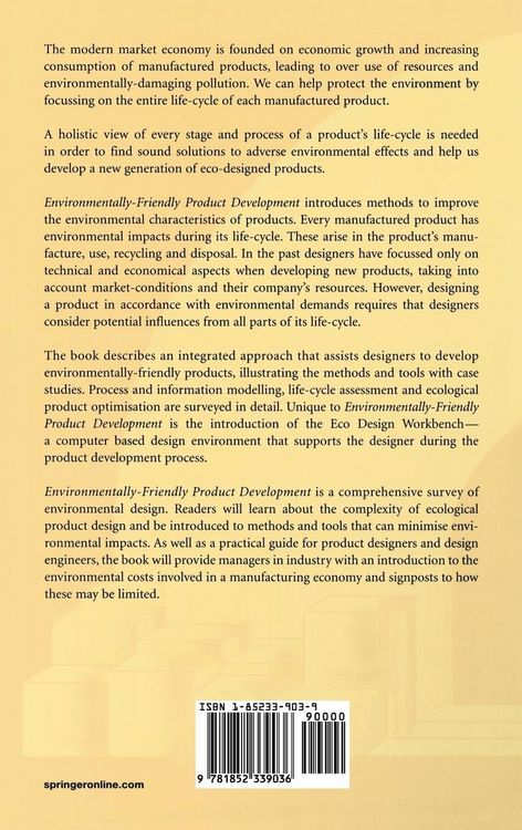 Produktbild: Environmentally-Friendly Product Development