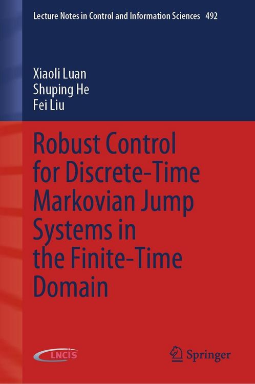 Produktbild: Robust Control for Discrete-Time Markovian Jump Systems in the Finite-Time Domain