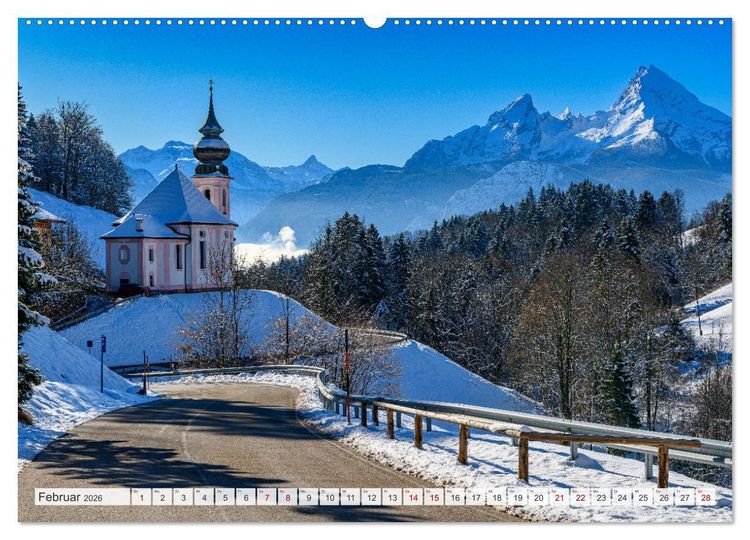 Produktbild: Mein Berchtesgadener Land - Wundersch&ouml;n zu jeder Jahreszeit (Wandkalender 2026 DIN A2 quer), CALVENDO Monatskalender