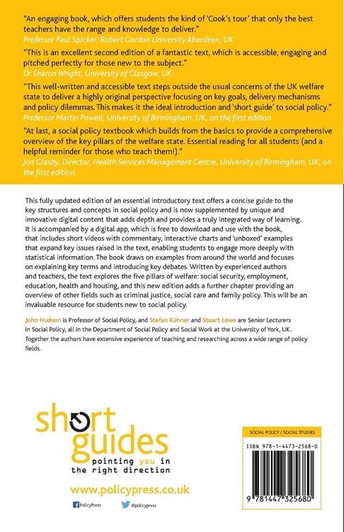 Produktbild: The short guide to social policy