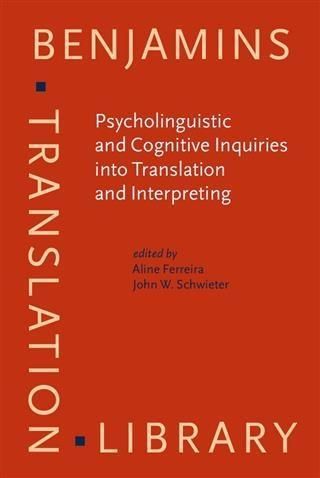 Produktbild: Psycholinguistic and Cognitive Inquiries into Translation and Interpreting