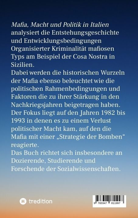 Produktbild: Mafia, Macht und Politik in Italien