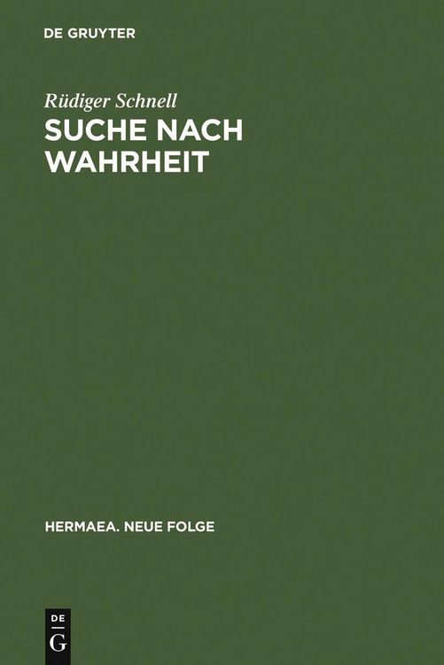 Produktbild: Suche nach Wahrheit
