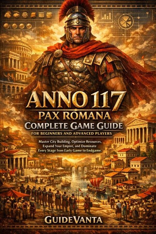 Produktbild: Anno 117 Pax Romana Complete Game Guide for Beginners and Advanced Players