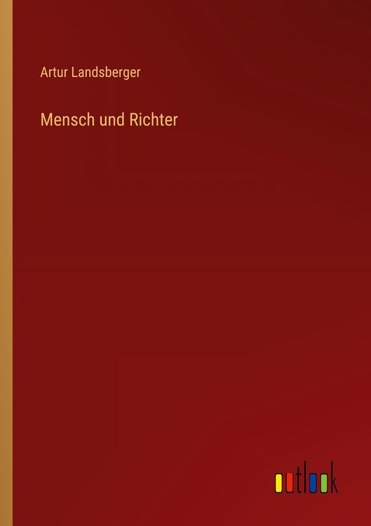 Produktbild: Mensch und Richter