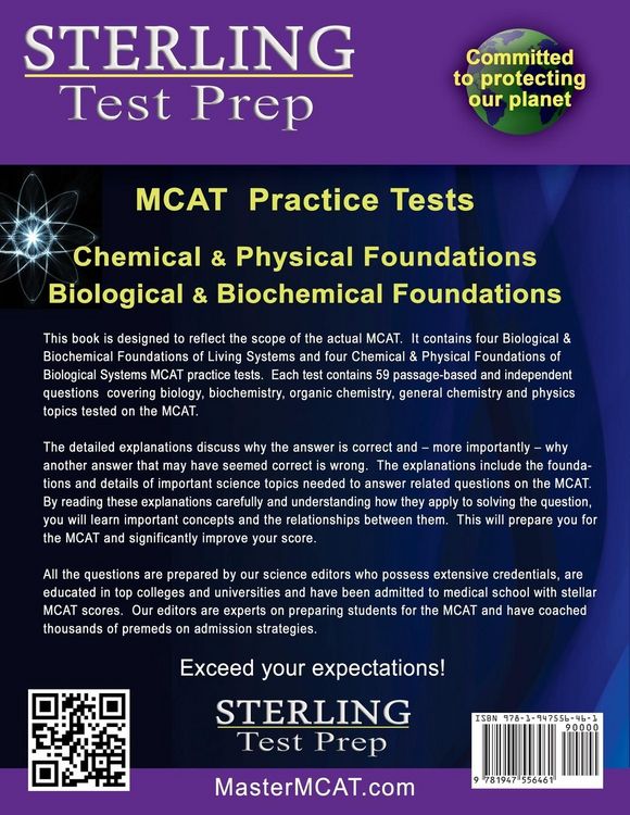Produktbild: Sterling Test Prep MCAT Practice Tests
