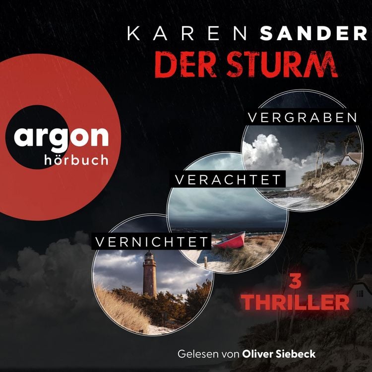 Produktbild: Der Sturm: Vergraben, Verachtet & Vernichtet - 3 Thriller (Nur bei uns!)