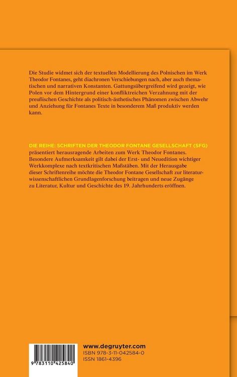 Produktbild: Figurationen des Polnischen im Werk Theodor Fontanes