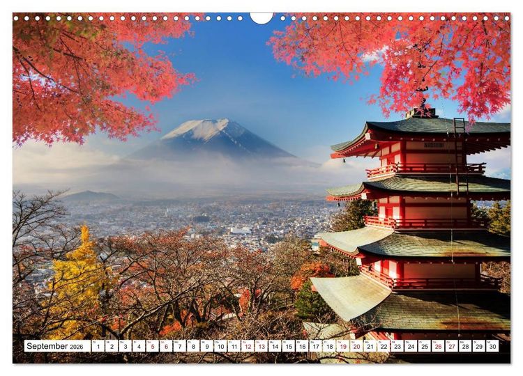 Produktbild: Japan. Im Land des L&auml;chelns (Wandkalender 2026 DIN A3 quer), CALVENDO Monatskalender