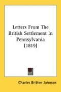 Produktbild: Letters from the British Settlement in Pennsylvania (1819)