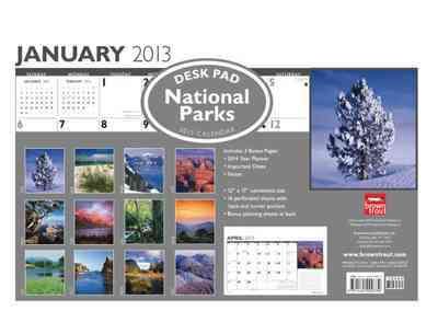 Produktbild: National Parks 2013 Calendar