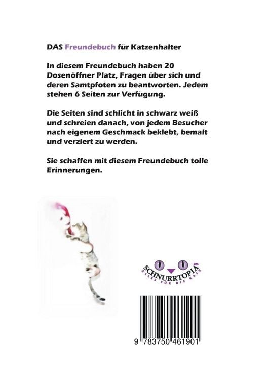 Produktbild: Das Freundebuch f&uuml;r Katzenhalter