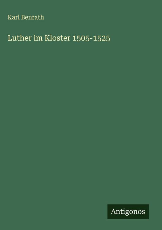 Produktbild: Luther im Kloster 1505-1525