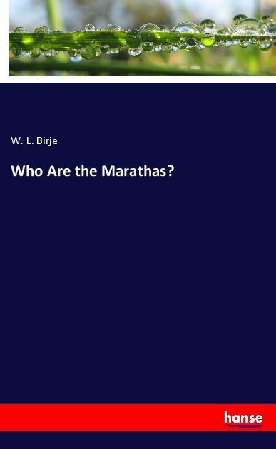 Produktbild: Who Are the Marathas?