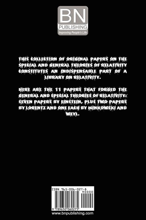 Produktbild: The Principle of Relativity