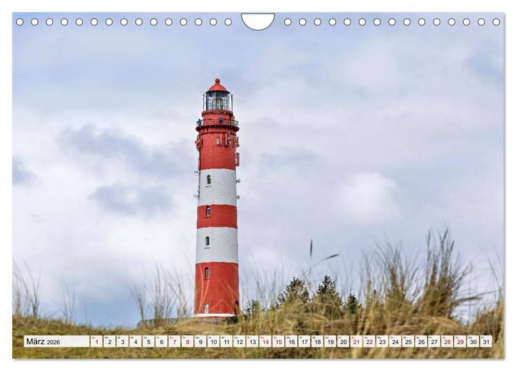 Produktbild: Inselbilder Amrum (Wandkalender 2026 DIN A4 quer), CALVENDO Monatskalender