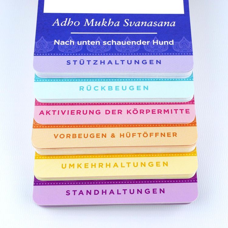 Produktbild: Yoga-Workouts gestalten &ndash; Kartenset