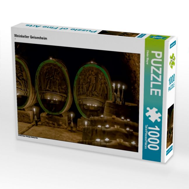 Produktbild: CALVENDO Puzzle Weinkeller Geisenheim | 1000 Teile Lege-Gr&ouml;&szlig;e 64x48cm Foto-Puzzle f&uuml;r gl&uuml;ckliche Stunden