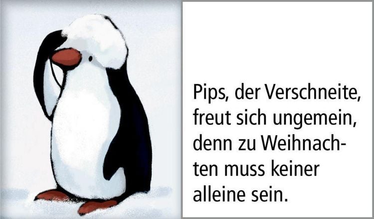 Produktbild: Wand-Adventskalender &ndash; Pinguin-Weihnacht