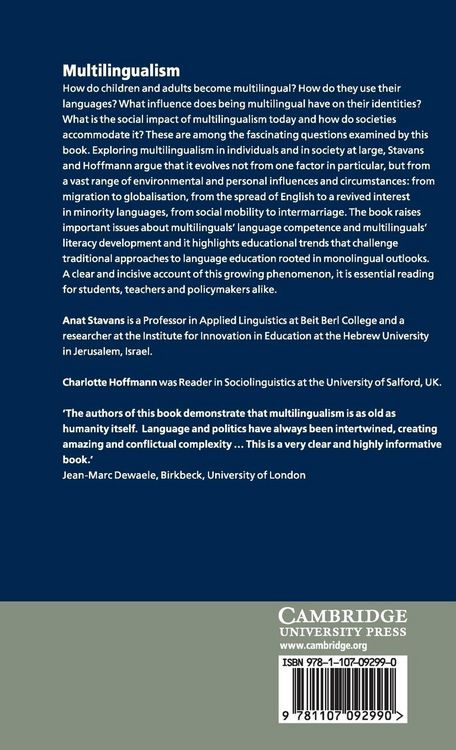 Produktbild: Multilingualism