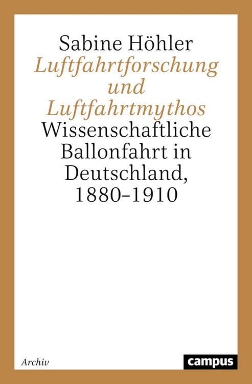 Produktbild: Luftfahrtforschung und Luftfahrtmythos