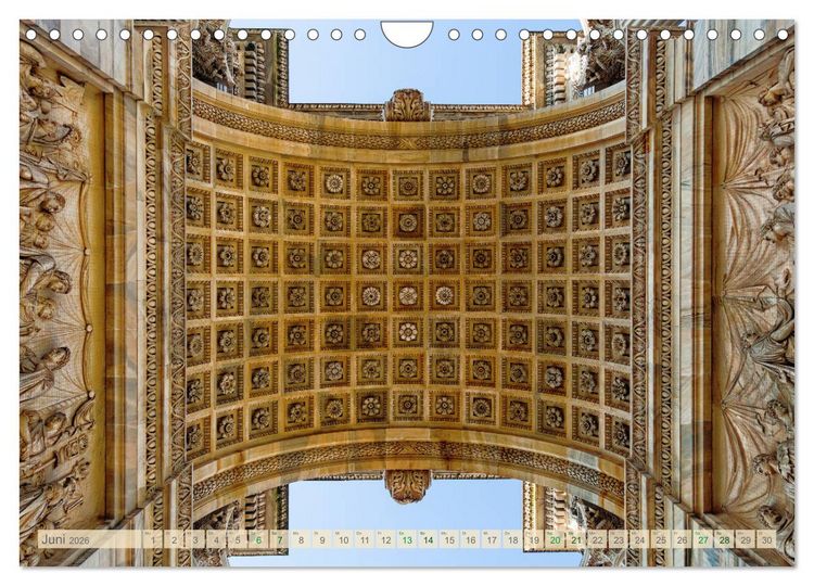 Produktbild: Oben - Bilder aus der Froschperspektive (Wandkalender 2026 DIN A4 quer), CALVENDO Monatskalender