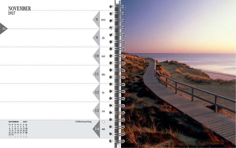 Produktbild: Sylt-die Insel 2027 Tischkalender