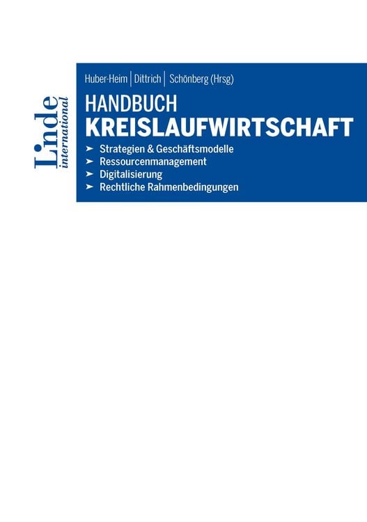 Produktbild: Handbuch Kreislaufwirtschaft