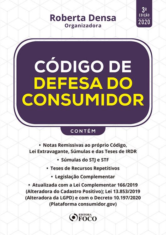 Produktbild: C&oacute;digo de Defesa do Consumidor - 3. ed. - 2020.