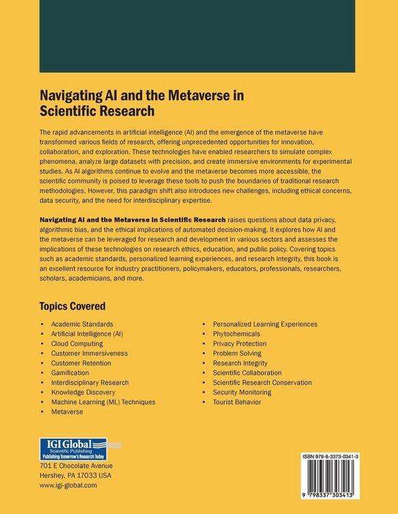 Produktbild: Navigating AI and the Metaverse in Scientific Research