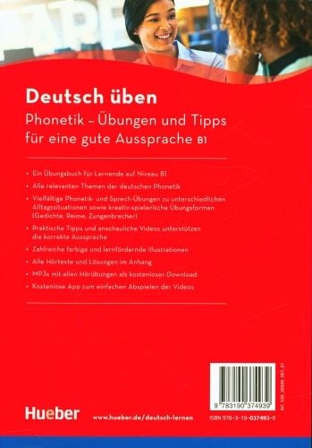Produktbild: Phonetik &ndash; &Uuml;bungen und Tipps f&uuml;r eine gute Aussprache B1