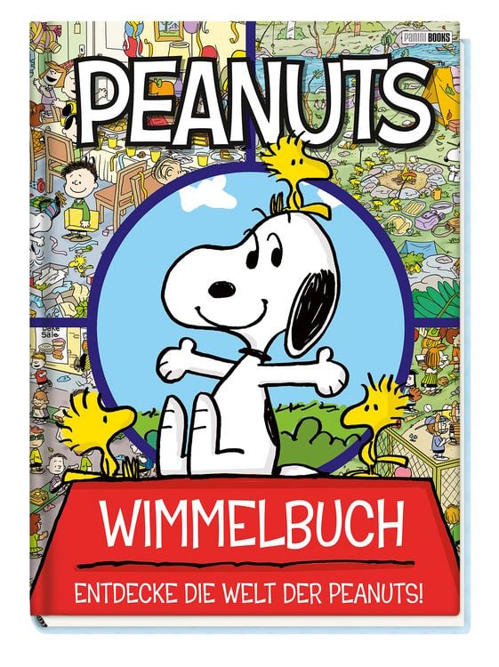 Produktbild: Peanuts: Wimmelbuch - Entdecke die Welt der Peanuts!