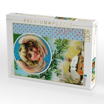 Produktbild: CALVENDO Puzzle 1.-2. 12. - Engel &uuml;ber Bauernhof | 1000 Teile Lege-Gr&ouml;&szlig;e 64x48cm Foto-Puzzle f&uuml;r gl&uuml;ckliche Stunden