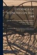 Produktbild: Evidence of Witnesses on Bill 148