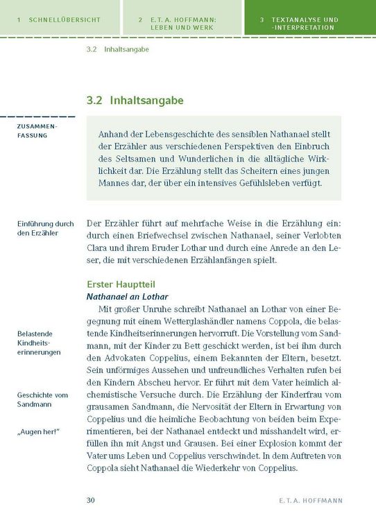 Produktbild: Der Sandmann von E.T.A. Hoffmann