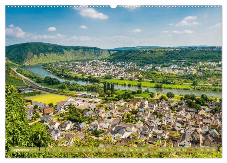 Produktbild: Mosellandschaften (hochwertiger Premium Wandkalender 2026 DIN A2 quer), Kunstdruck in Hochglanz