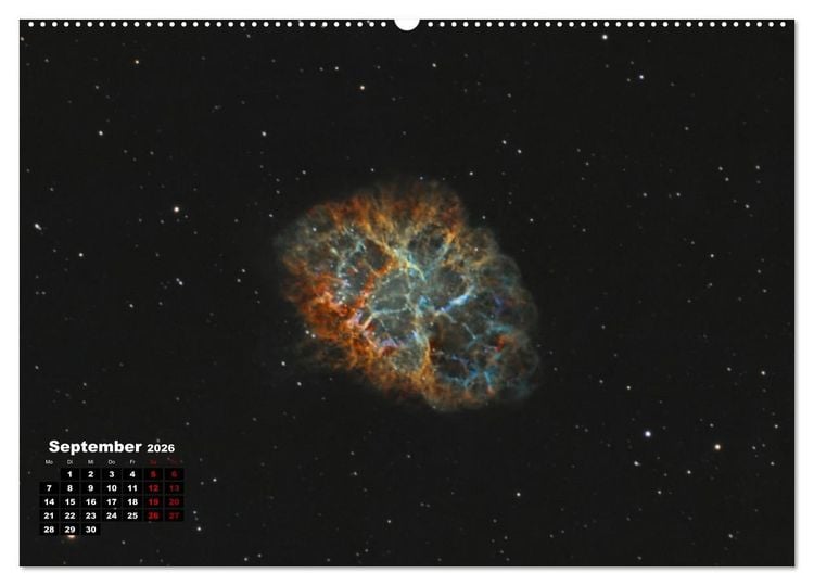 Produktbild: InfinityAstro - die Unendlichkeit im Bild - Astrofotos von Roland Schliessus (hochwertiger Premium Wandkalender 2026 DIN A2 quer), Kunstdruck in Hochglanz
