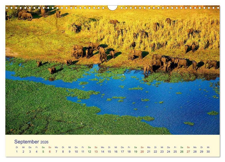 Produktbild: Faszination Afrikanischer Landschaften (Wandkalender 2026 DIN A3 quer), CALVENDO Monatskalender