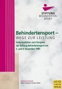 Produktbild: Behindertensport - Wege zur Leistung