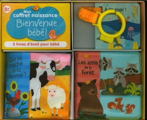 Produktbild: Mon coffret naissance : Bienvenue b&eacute;b&eacute; ! : 3 livres d'&eacute;veil pour b&eacute;b&eacute;