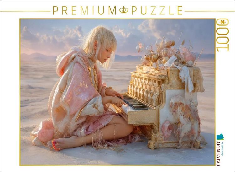 Produktbild: CALVENDO Puzzle Eine Liebe zur Musik | 1000 Teile Lege-Gr&ouml;&szlig;e 64x48cm Foto-Puzzle f&uuml;r gl&uuml;ckliche Stunden