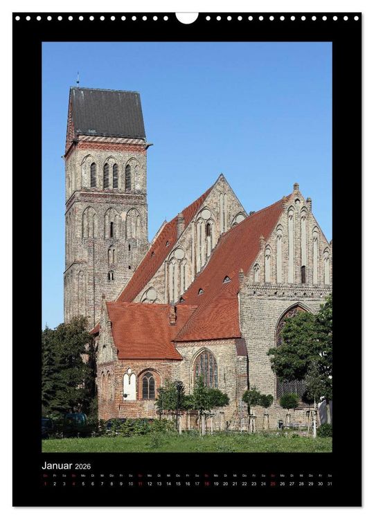 Produktbild: Anklam 2026 (Wandkalender 2026 DIN A3 hoch), CALVENDO Monatskalender