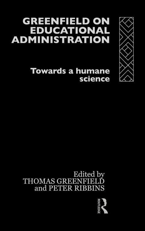 Produktbild: Greenfield on Educational Administration