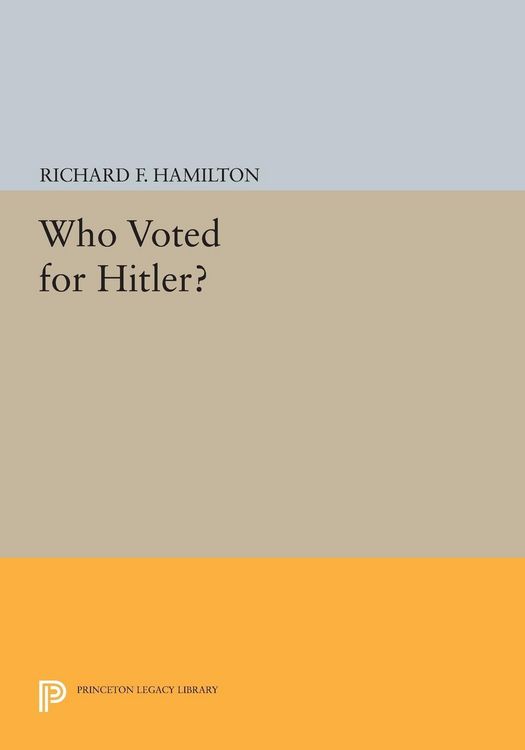 Produktbild: Who Voted for Hitler?