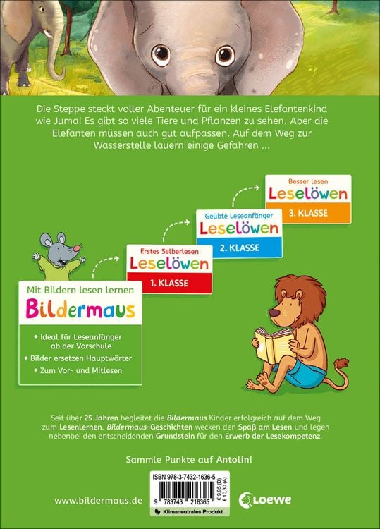 Produktbild: Bildermaus - Nur Mut, kleiner Elefant!