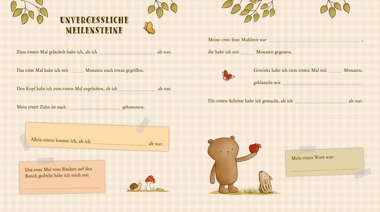 Produktbild: Mister O'Lui Babyalbum - Mein erstes Jahr