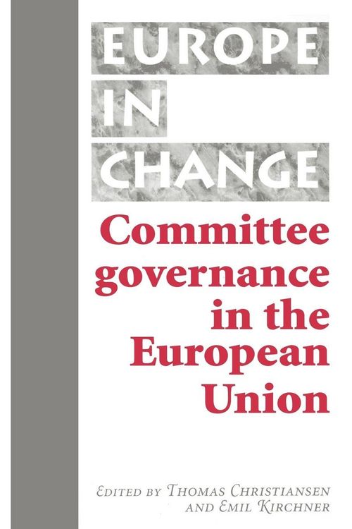 Produktbild: Committee governance in the European Union