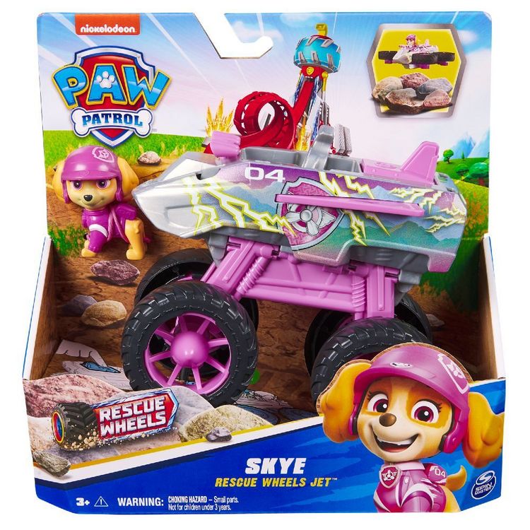 Produktbild: PAW Patrol Rescue Wheels - Skyes Flug-Monstertruck mit Verwandlung in Jet-Modus und Skye Hundefigur