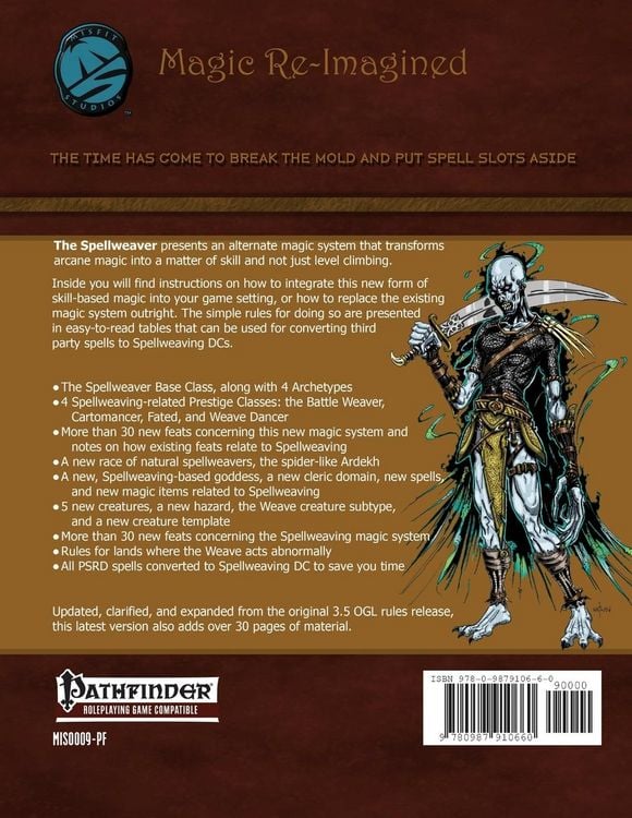 Produktbild: The Spellweaver Base Class